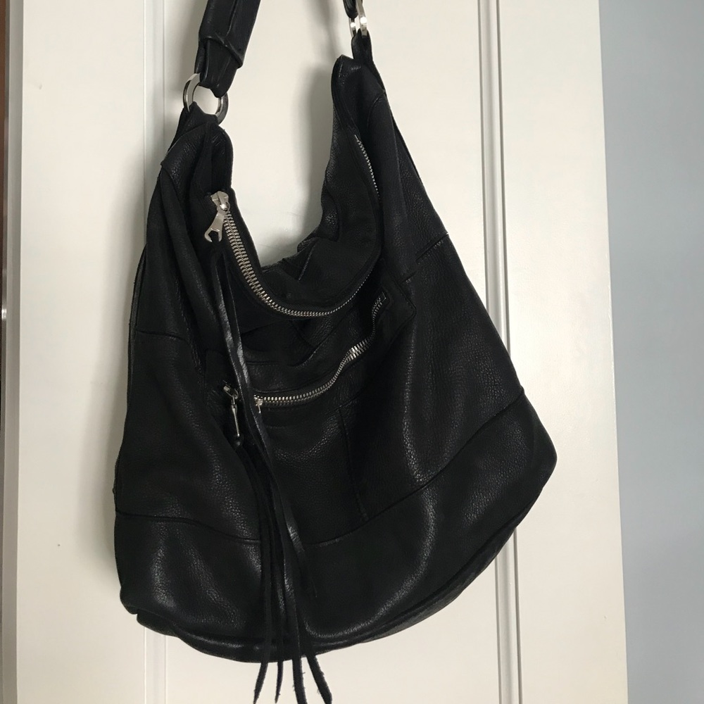 Tylie Malibu leather hobo shoulder bag
